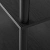 No Tools 5-Shelf Storage Bookcase