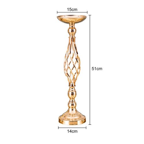 Gold/Silver Wedding Candle Holders Decor Table Centerpiece Pillar Flower Vase Rack Stand Road Lead Floral Bouquet Party Supplies Gold/Silver Wedding Candle Holders Decor Table Centerpiece Pillar Flower Vase Rack Stand Road Lead Floral Bouquet Party Supplies